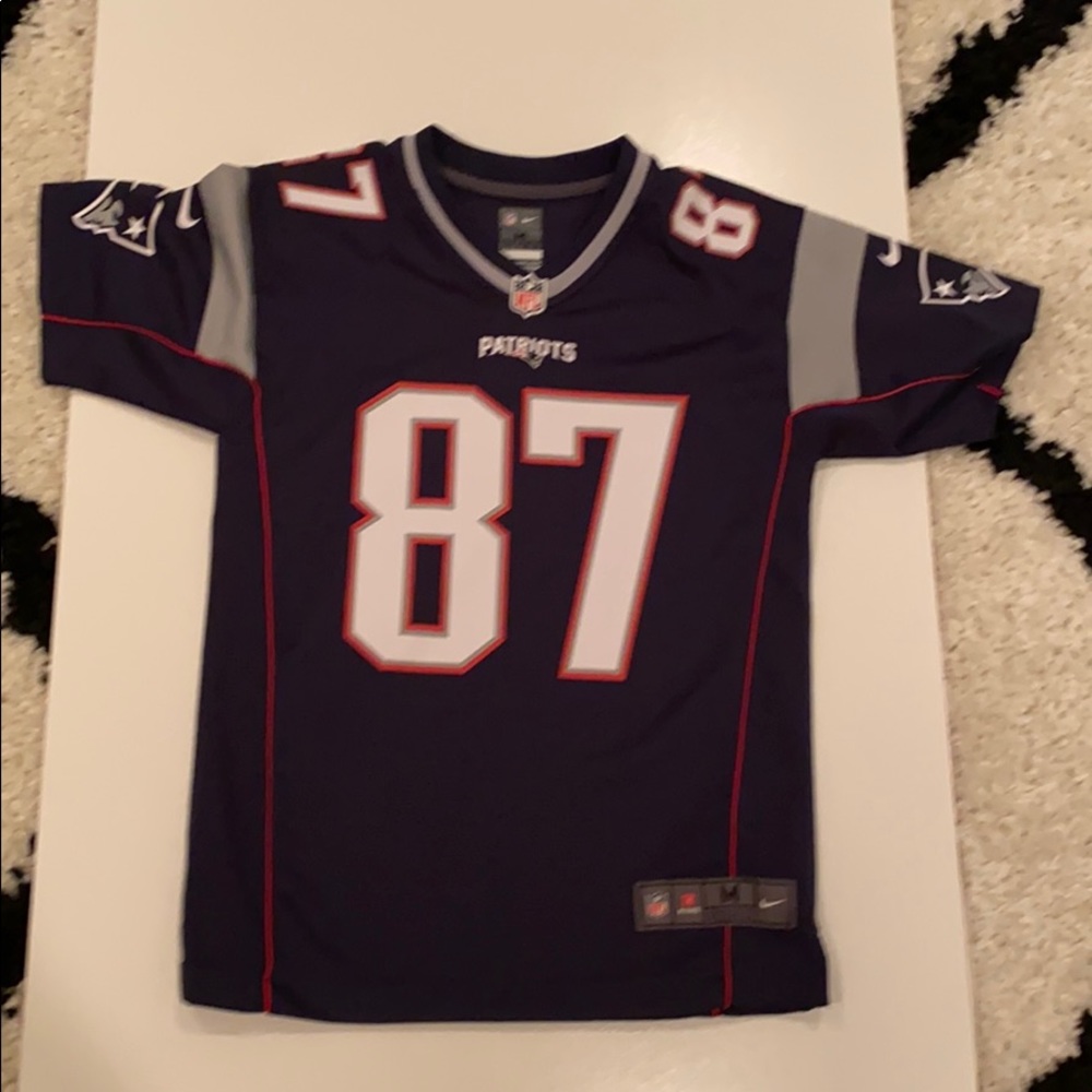 Patriots NFL Gronkowski jersey boys M womens S